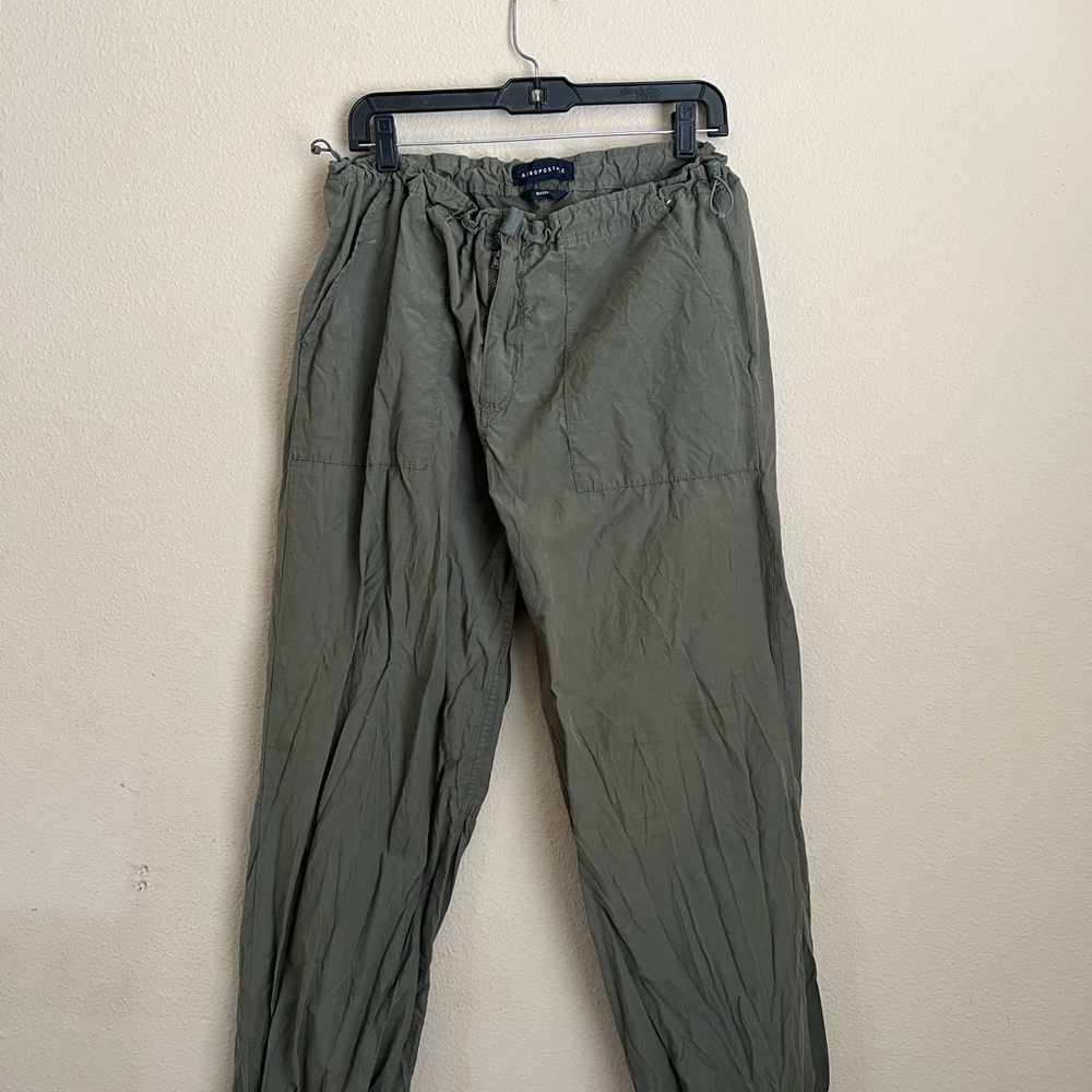 Aeropostale Olive Green Track Pants